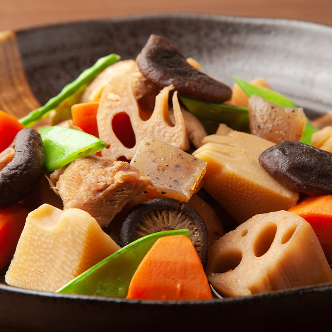 根菜と鶏肉の筑前煮