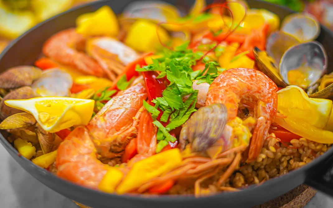 スパニッシュパエリア