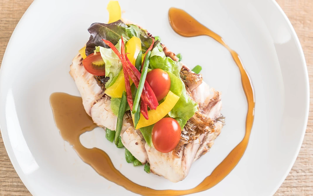 白身魚のムニエル