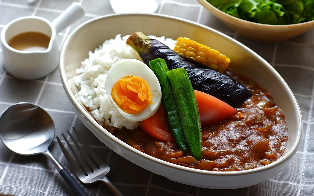 たっぷり夏野菜カレー